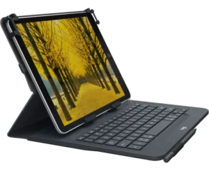 Logitech Universal Folio Funda Para Ipad O Tablet Con Teclado Inalámbrico